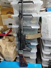 Réplique Airsoft Stg 44 Full Métal, Bois, Bois Reteinté, Métal Patiné, Réaliste