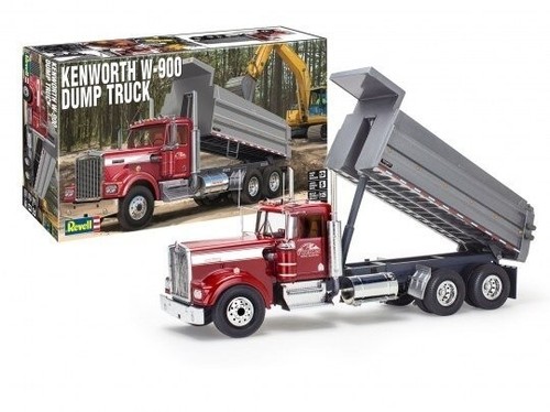 Revell kenworth 900 dump - w-900,