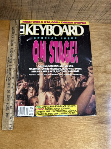 Vintage january 1988 - 1988, keyboard