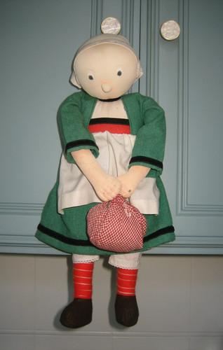 Ancienne poupée bécassine - ancienne,