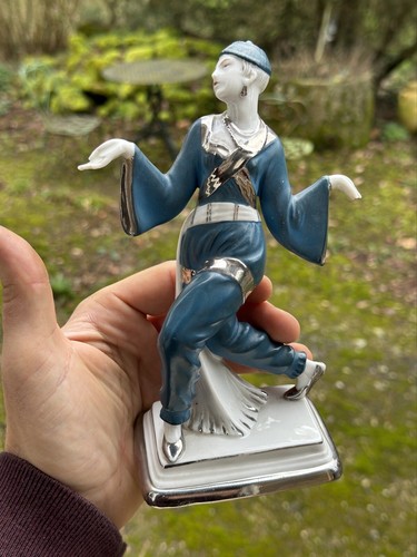 Danseuse porcelaine art deco - danseuse,