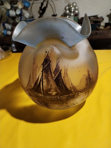 Vase boule signé - boule,