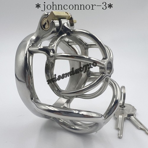 Stainless steel male chastity - stainless,