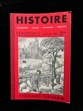 ¤ Livre d'école ancien - HISTOIRE - Enseignement Technique - éd. Nathan - 1955