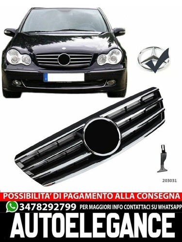 Calandre noire chrome - look, amg