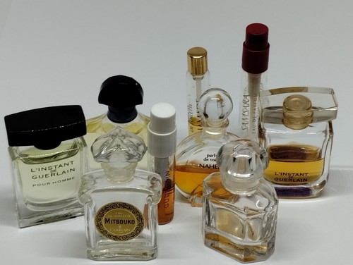 Lot flacons miniatures - de,