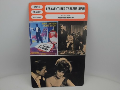 Carte fiche monsieur cinema - fiche,