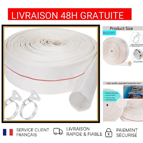 Tuyau plat refoulement 25mm - tuyau,