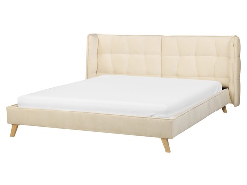 Lit double velours 160 - velours,