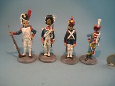 PLOMB -  FAEV -VANOT  - 4 SOLDATS EMPIRE   -LOT 6