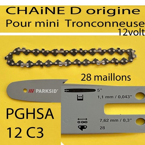 Chaine origine parkside 28 - chaine,