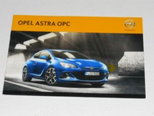 OPEL ASTRA OPC brochure catalogue documentation prospectus - édition 2013