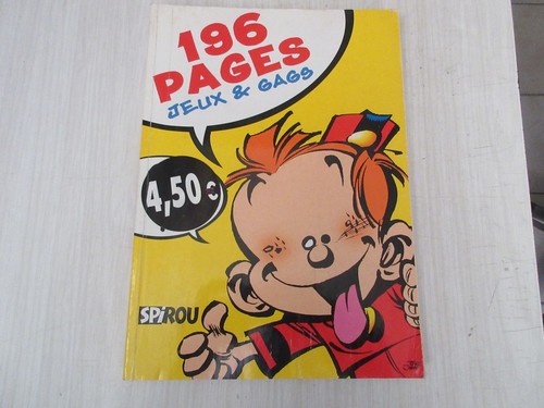 Spirou jeux gags - bd,