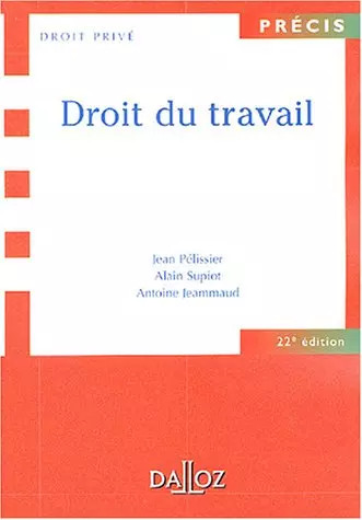 Droit travail pélissier - droit,