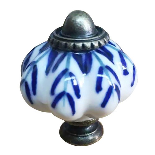 Bouton porte citrouille en - de,