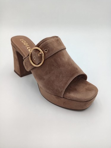 Mules lodi daim taupe - mules,
