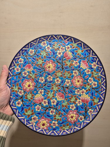 Plat tarte émaux longwy - tarte,