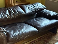 canapé cuir 2 places Cassina