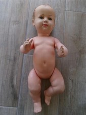 Baigneur Petit Collin celluloïd 50/4cm (cuisse restaurée)