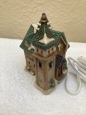 Christmas lighted church - lighted,