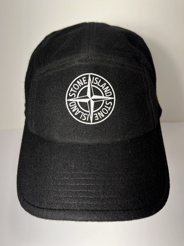 Stone island panel black - 5-panel,