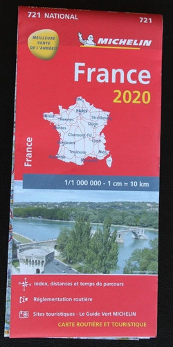 Carte routière touristique - routière,