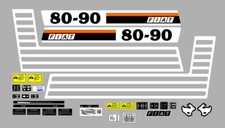 Fiatagri 80 90 Mono Stickers