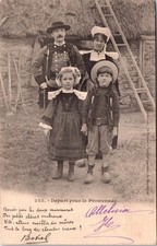 22 BOTREL ILLUSTREES - depart pour la promenade