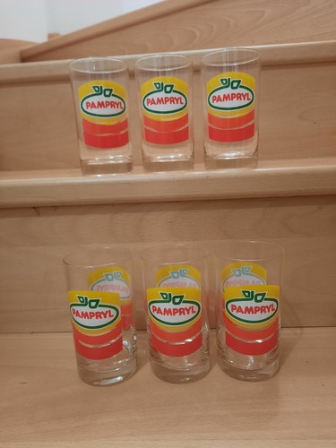 Lot verres pampryl - 6,