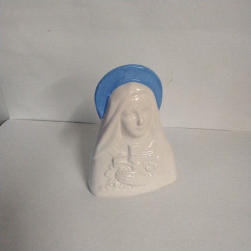 Vierge faience desvres - vierge,