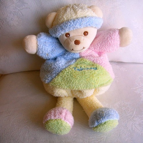 Doudou ours takinou rose - doudou,