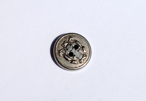Rare bouton plat - plat, uniforme
