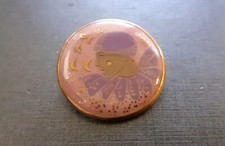 Broche ancienne Pierrot émaux