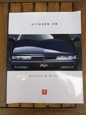 brochure citroen XM série 2 année 1995