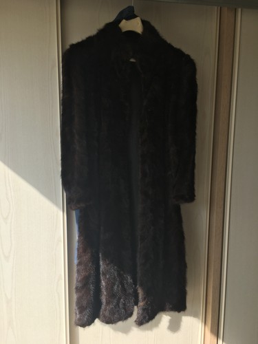 Manteau vison marron - manteau, vison,