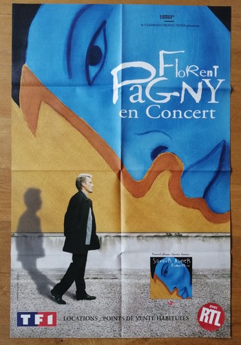 Florent pagny concert - pagny, en