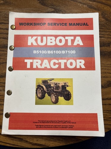 Kubota tractor b5100 - tractor,