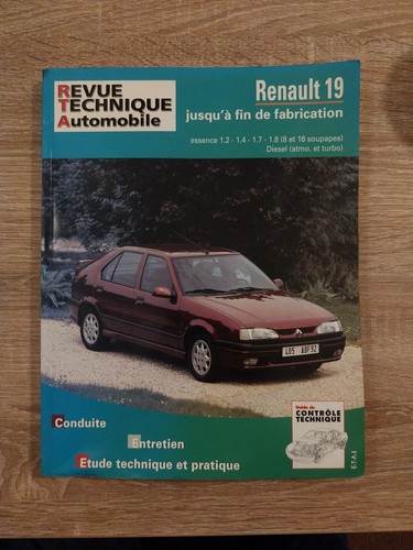 Revue technique renault 2 - 19, 1.2