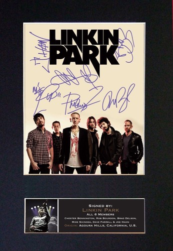 Linkin park autographe - park, chester