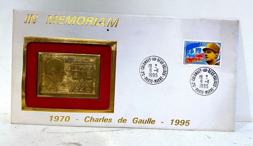 Enveloppe mémorial gaulle - mémorial, de
