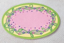PLAYMOBIL 1 TAPIS OVALE ROSE