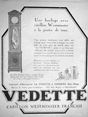 Publicité presse 1928 - 1928, vedette
