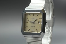Montre Homme Vintage [Presque comme neuve] RADO Diastar 105.0116.3 Cadran Arg...