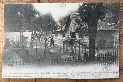 Camp châlons cpa - camp, de