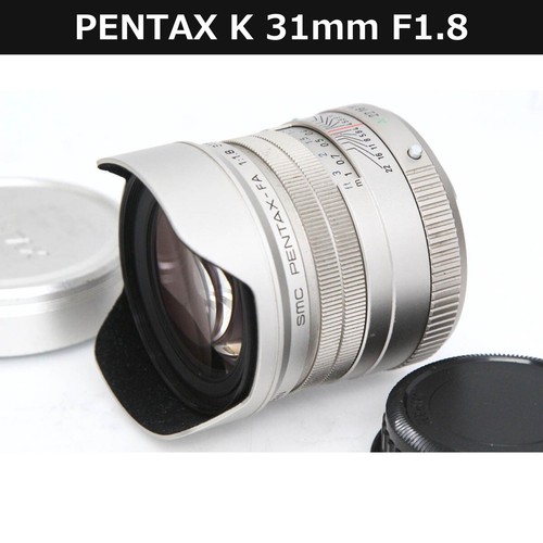 Pentax smc 31mm 8 - 31mm, f1.8
