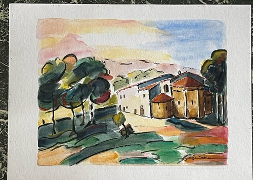 Belle peinture aquarelle - belle,