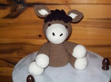 Adorable crochet baby 9 inch
