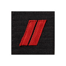 GALON POITRINE CAPORAL SOUPLE SAPEUR POMPIER SUR SCRATCH NEUF GRADE CPL