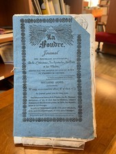 Foudre journal des - foudre,,