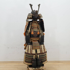 Armure japonaise Edo Samouraï Yoroi grande armure grande taille Kabuto Menpo ...
